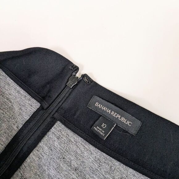 ⭐Marled Banana Republic Textured Knit Midi Skirt, Cocoon, Polyester Blend 10⭐ - Picture 6 of 7